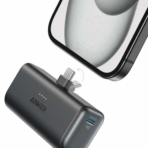 بطارية انكر نانو مع مدخل تايب سي / تتوصل بالجوال مباشرة / سعة 5000 mAh / شحن سريع
